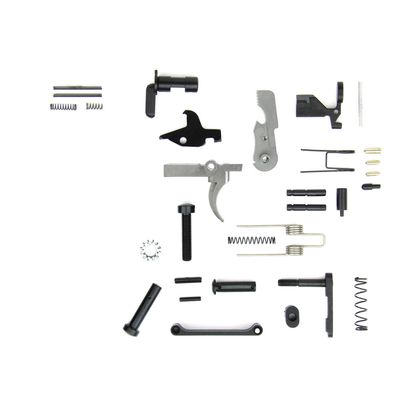 TacFire AR-15 USA Made Lower Parts Kit No Grip, 811261027534, LPKUSA-NG