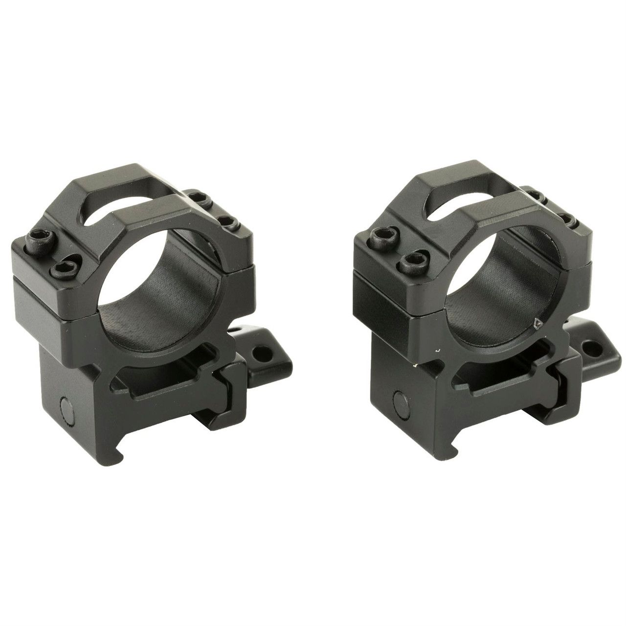 UTG Pro Max 1&quot; Medium Picatinny Rings, 2 piece, BLK, 4712274527522, RG2W1154