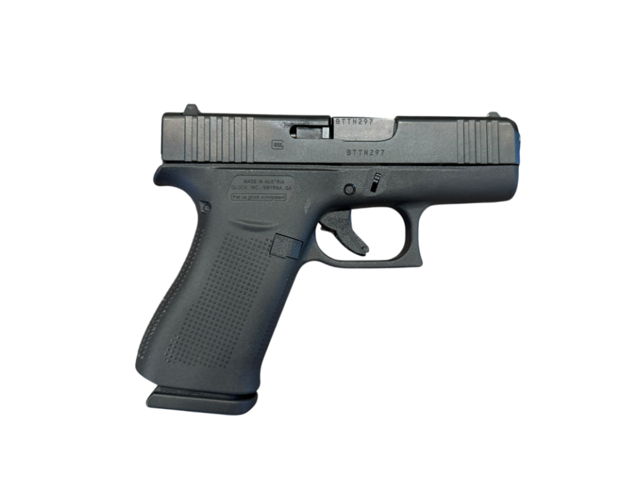 *USED* GLOCK 43X, 3.4" 9MM PISTOL, W/3 MAGS, ORIG CASE AND ACCESSORIES