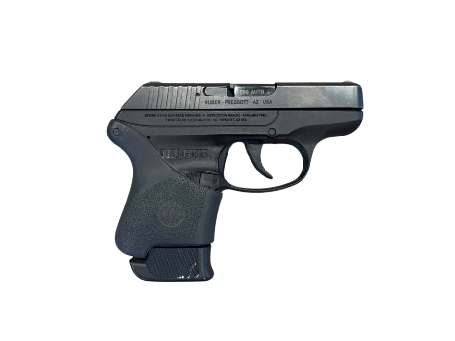 *USED* RUGER LCP 2.75" 380ACP PISTOL, BLK, W/ 2 MAGS, HARD CASE