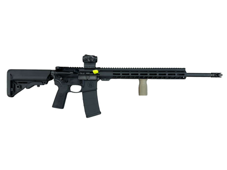 *USED* S&amp;W M&amp;P-15 20" 5.56 AR15 RIFLE, BLK, W/ 1 MAG, ROMEO 5, RADIAN C.H., MAGPUL VFG