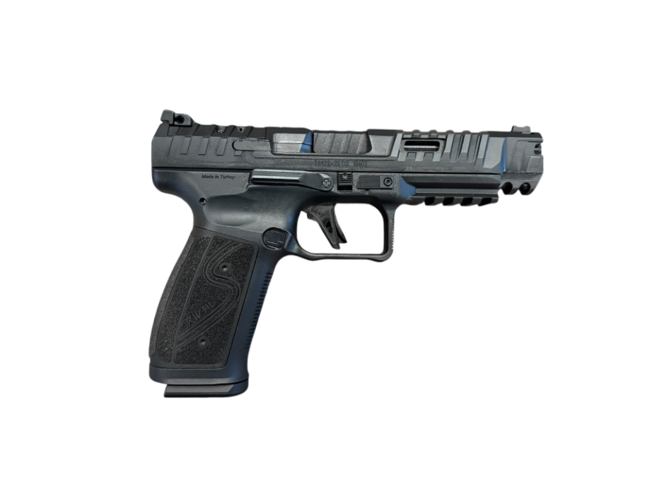 *USED* CANIK SFX RIVAL-S 5" 9MM PISTOL, BLK, W/ 2 MAGS, ORIGINAL CASE/ACCYS