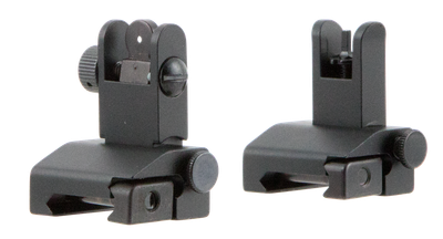 TacFire Low Profile Sight Set AR Platform Flip Up, 811261021013, IS002