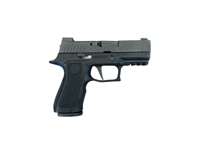 *USED* SIG P320 XCOMPACT 3.5" 9MM PISTOL, BLK, W/ 2 MAGS, ORIGINAL CASE