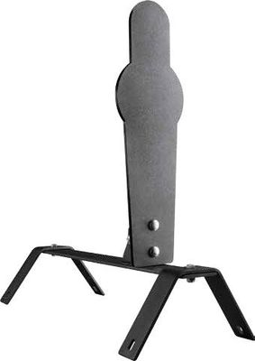 CHAMPION TRAPS AND TARGETS AR500 3/8 IN STEEL TARGET SILHOUETTE POP-UP, 20X6