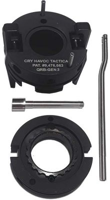 CRY HAVOC QUICK RELEASE BARREL KIT 2-PIN AR-15 MIDLENGTH GAS TUBE, 793888120419, 2_PIN_QRB_MID-LEN_GT
