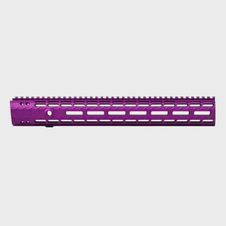 Aero Precision AR15 12.7" Enhanced M-LOK Handguard, Gen 2 - Purple Anodized, APSL100501