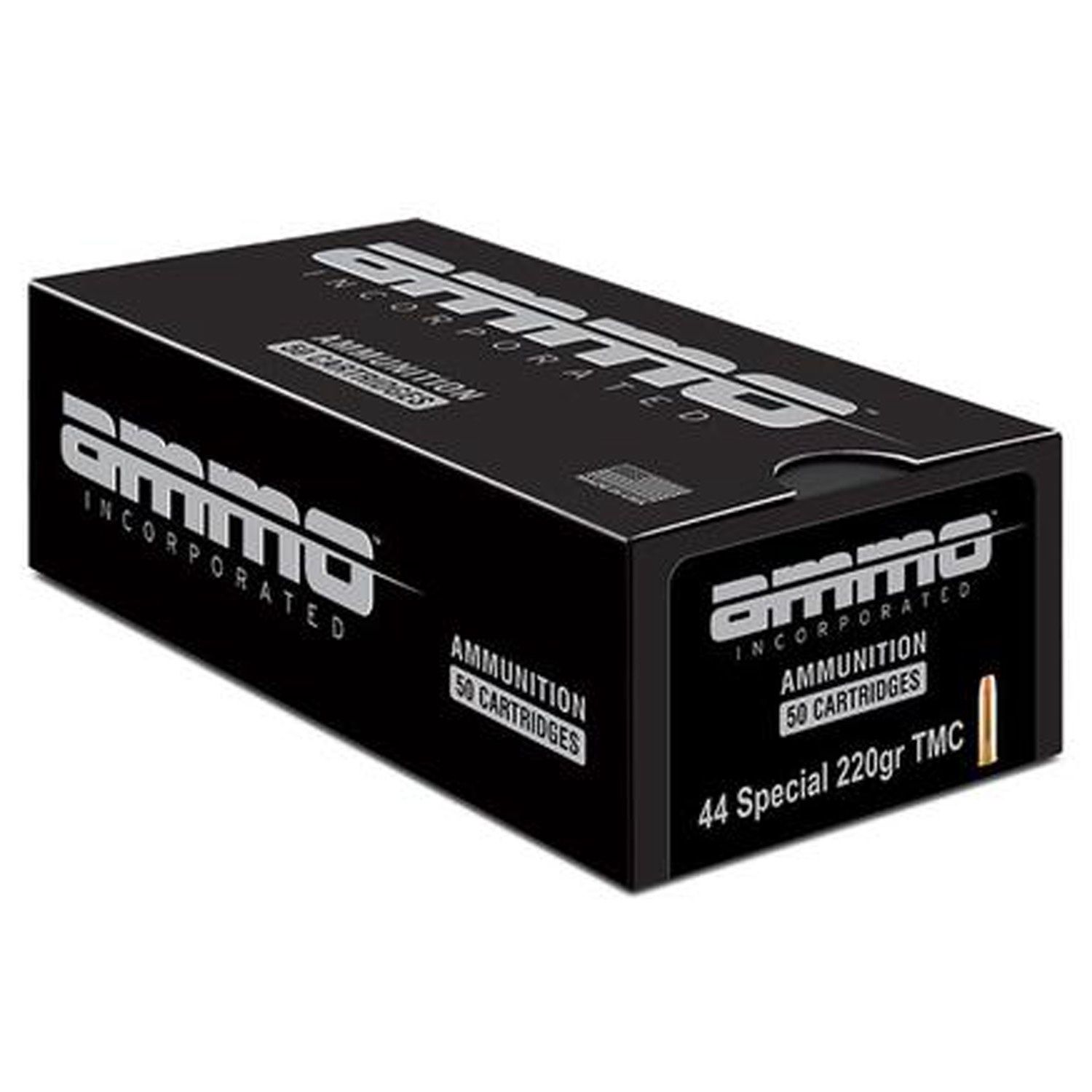 Ammo Inc Signature Handgun Ammunition .44 Spl 220gr TMJ 946 fps 50/ct, 818778021871 , 44S220TMC-A50