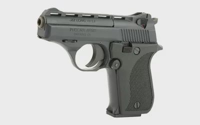 Phoenix Arms HP22 Handgun .22 LR 10rd Magazine 3" Barrel Black Finish CA Compliant, 753733102335, HP2ABB