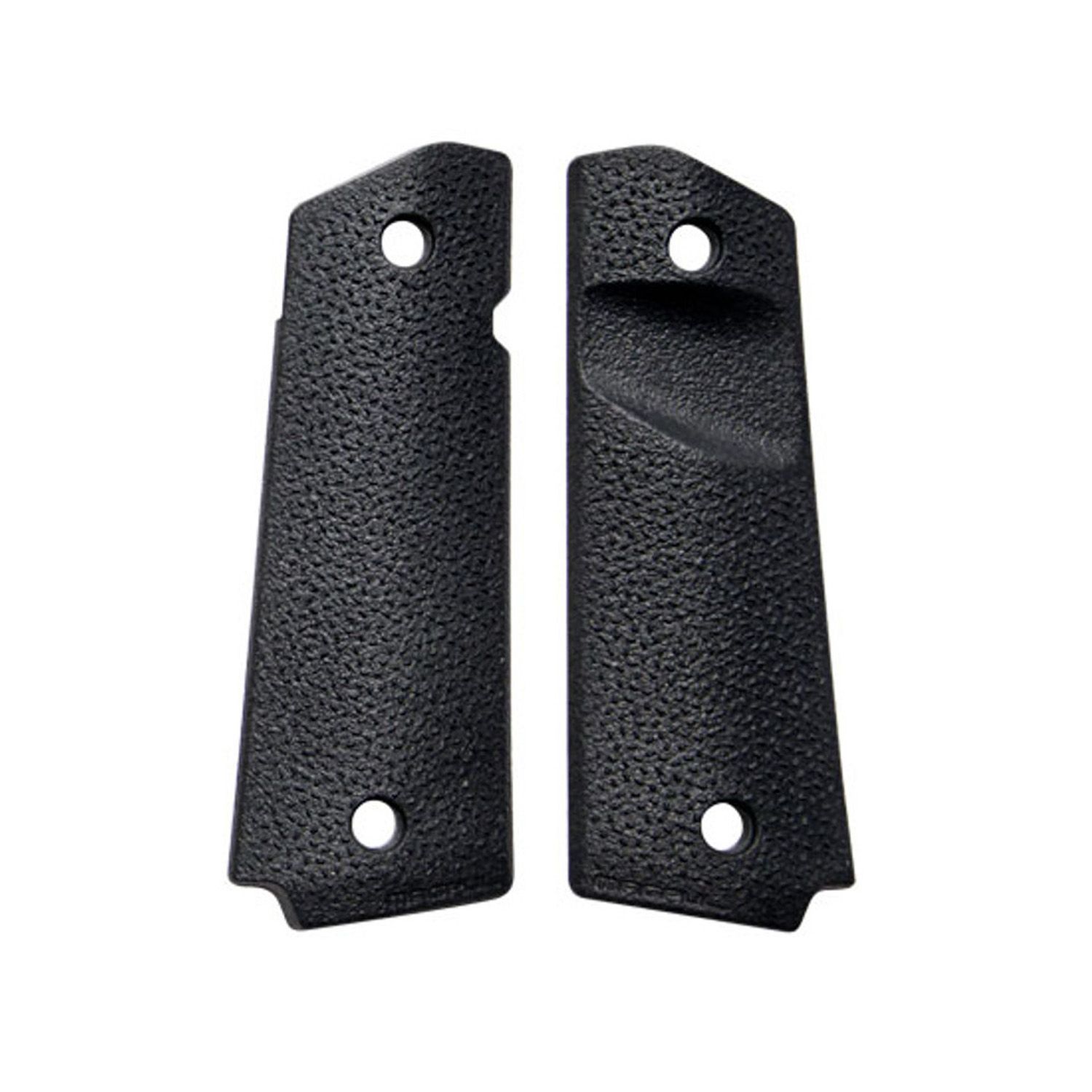 Magpul 1911 Grip Panels with Magazine Cut Out TSP Texture BLK, 873750004648, MAG544-BLK