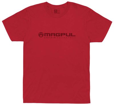 UNFAIR ADVANTAGE COTTON T-SHIRT RED X-LARGE, 840815136552, MAG1114-610-XL