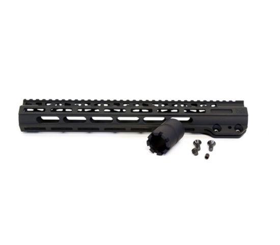 American Defense Manufacturing 13.0" MLOK Rail w/Barrel Nut, Black, UP07-1-BLK