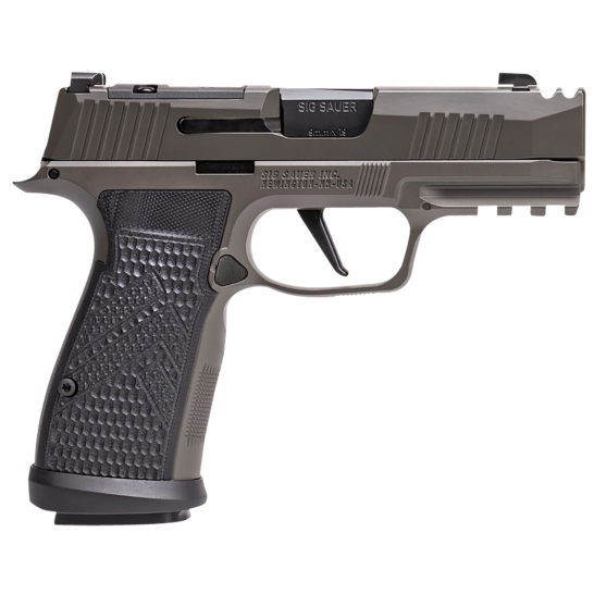Sig Sauer P365 AXG Legion, 9MM 3.1" Barrel, G10 Grips, Legion Gray, XRAY 3 Day/Night Sights, 3x 17rd Magazines, 798681686575, 365AXGCA-9-LEGION