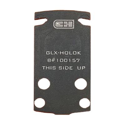 C&amp;H Precision V4 MIL/LEO Optic Plate for Glock 43X/48 MOS and Holosun 407k/507k, 616943731354, GLX-HOLOK-V2