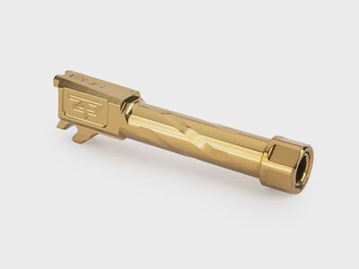 Zaffiri Precision Sig P365 9mm Threaded Barrel, Gold TiN, 658792271094, ZP.365BTG