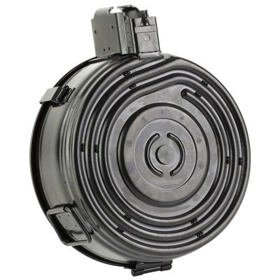 KCI AK-47 7.62x39 Steel Drum Magazine - 75rd, 851586008603, KCI-MZ004-S