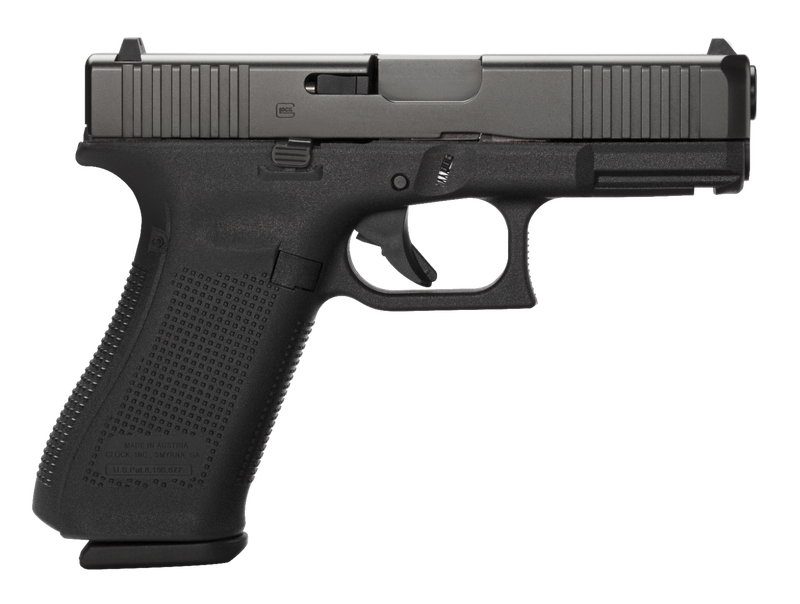 GLOCK 45 GEN 5 9MM PISTOL 4.02", 3/17RD, BLK, AUSTRIA, 764503030895, PA455S203