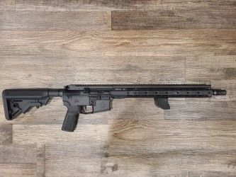 B.A./AERO M4E1 RIFLE 16" 5.56 MID GOV, 15" R-ONE, B5, BLK, RB057