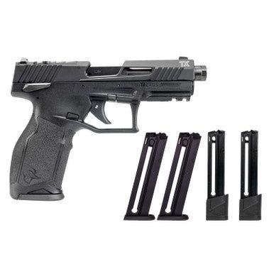 Taurus TX22 T.O.R.O. GEN2 4.1" 22LR Pistol, BLK, (3)16RD, (2)22RD Magazines, 725327943624, 51655189486