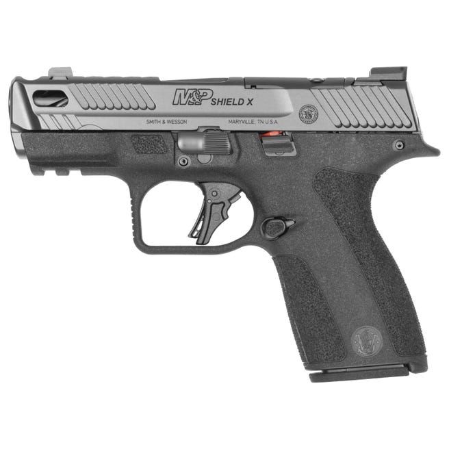 Smith and Wesson PC M&amp;P 9 Shield X Carry Comp 9mm 3.6" Barrel 15-Rounds, 022188901214, 14269
