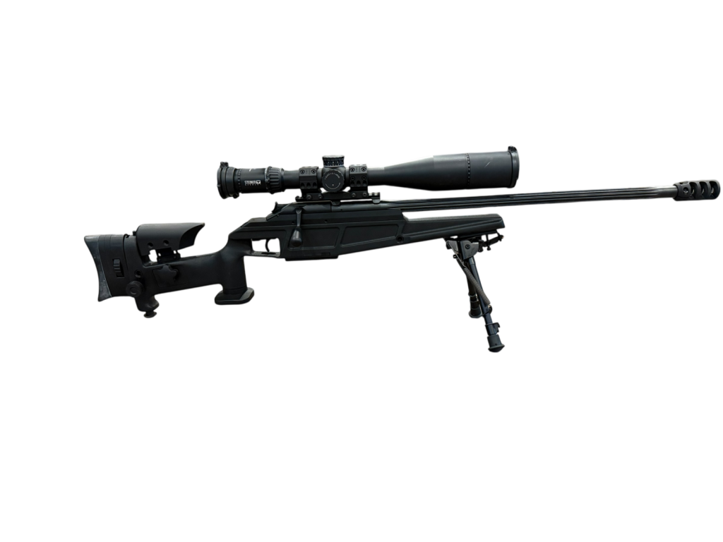 *CONS* BLASER R93 LRS2 24" .308 RIFLE, BLK, W/ 1 MAG, STEINER 5-25X SCOPE, BIPOD, HARD CASE