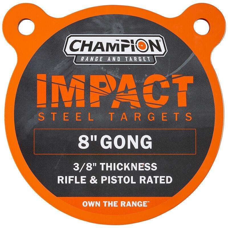 Champion Impact Steel Gong Target 8" Round, 076683002266, 44903C