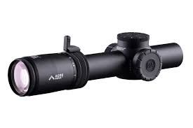 Primary Arms Compact PLxC 1-8X24 SFP Rifle Scope - Illuminated ACSS Nova 5.56/.308 Fiber Wire Reticle, PA-PLXC-1-8X24S-NOVA-5.56, 610211