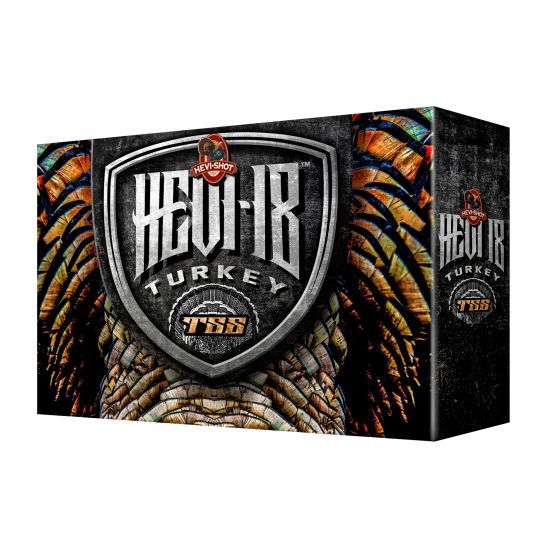 Hevishot 4509 Hevi-18 Turkey TSS 12 Gauge 3.5" 2 1/4 oz 9 Shot 5 Bx