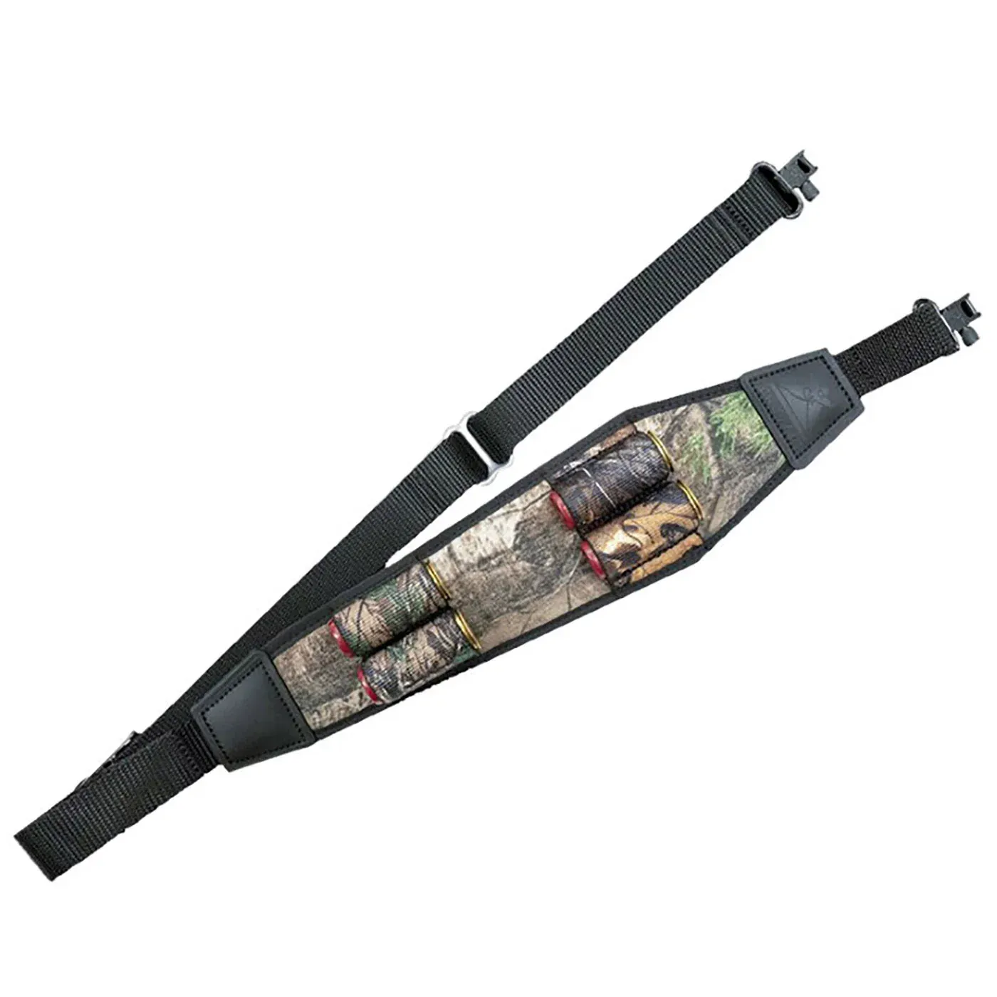 Grovtec US Inc GTSL116 Shotgun Ammo Sling with Locking Swivels Padded Realtree Xtra