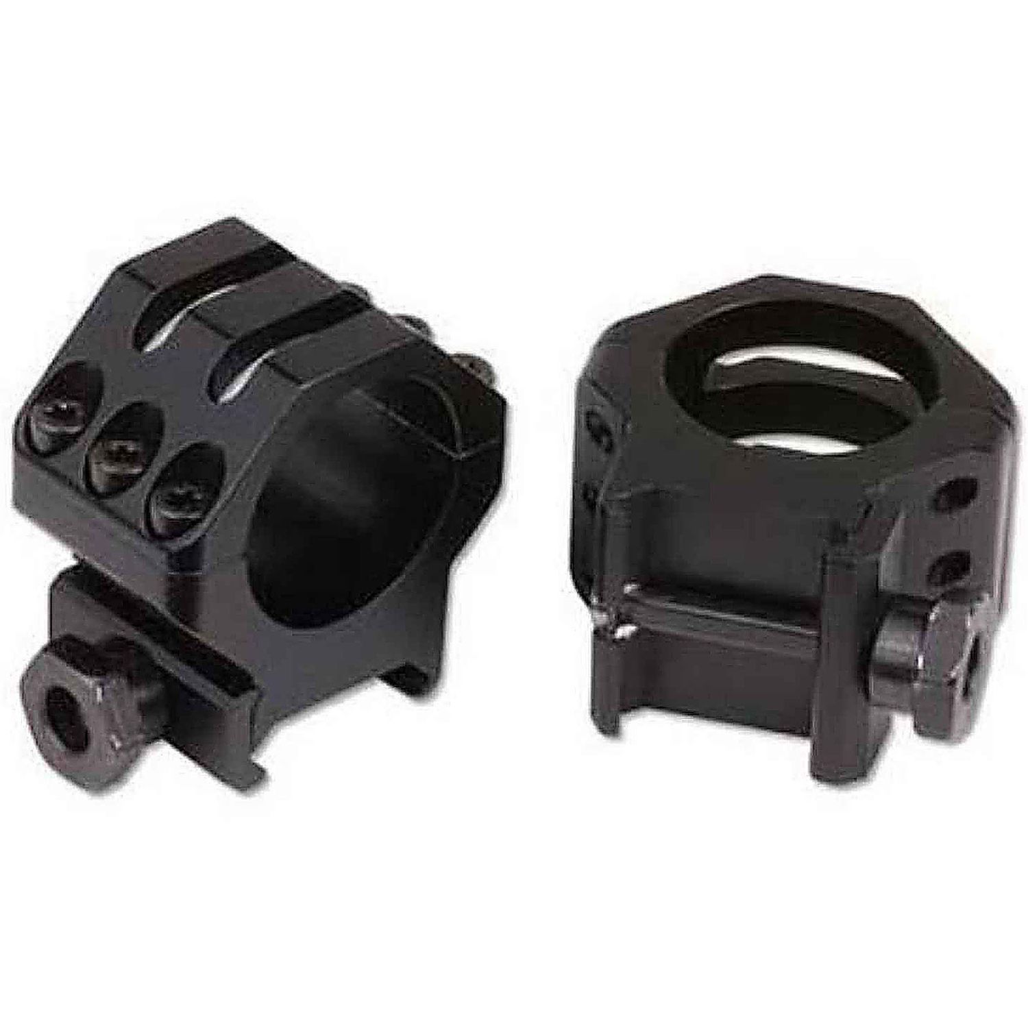 WEAVER TACT RING 6 HOLE HI 1" MATTE