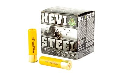 Hevishot 62002 Hevi-Steel  20 Gauge 3" 7/8 oz 2 Shot 25 Bx