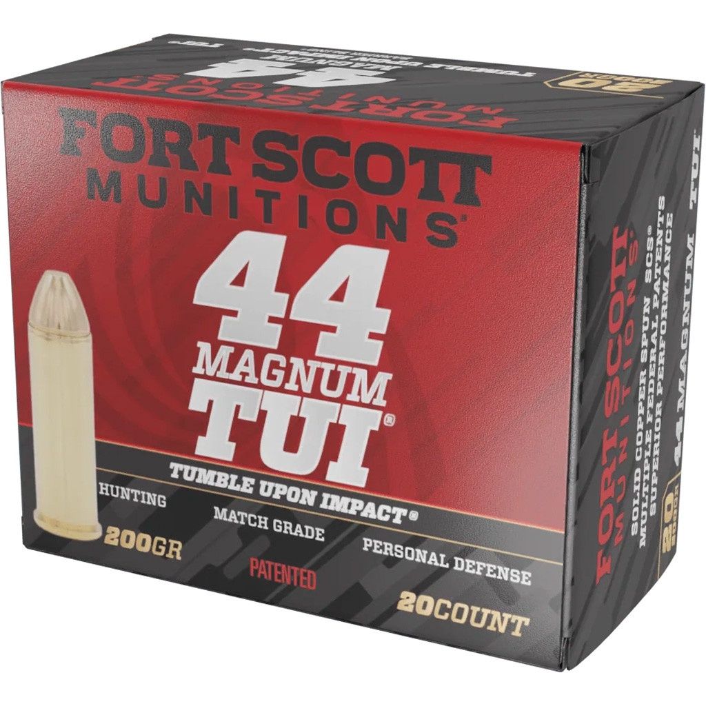 Fort Scott Munitions 44 Magnum 200 Grain Centerfire Pistol Ammunition