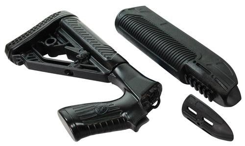 Adaptive Tactical 02006 EX Performance Mossberg 500/88/590 12 Gauge Stock w/PG/Forend Polymer Black