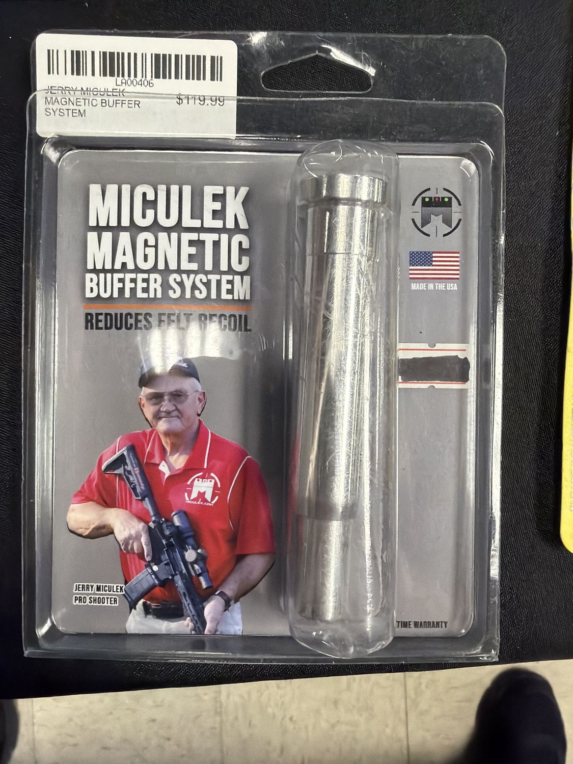JERRY MICULEK MAGNETIC BUFFER SYSTEM