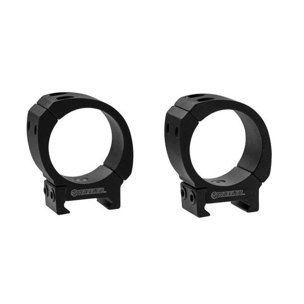 WHEELER SPORTER WEAVER/PIC SCOPE RINGS 1" MED MT BLACK