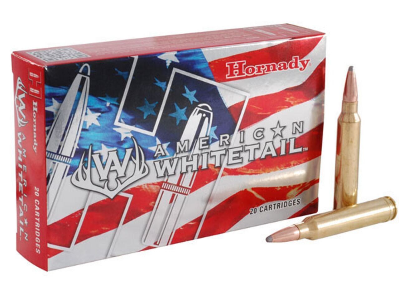 Hornady 82044 American Whitetail  300 Win Mag 180 gr InterLock Spire Point 20 Bx/ 10 Cs