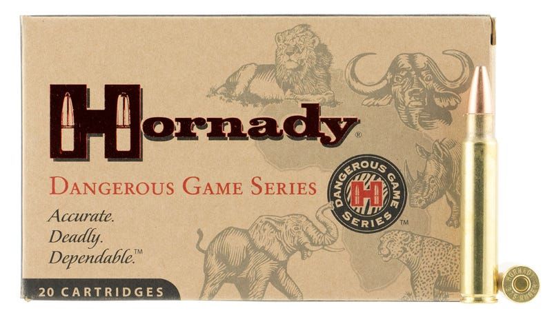 Hornady 8232 Dangerous Game Superformance 375 Ruger 300 gr Dangerous Game Solid 20 Bx/ 6 Cs