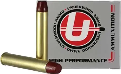 UNDERWOOD AMMO .444 MARLIN 335GR. LEAD FLAT NOSE 20-PK