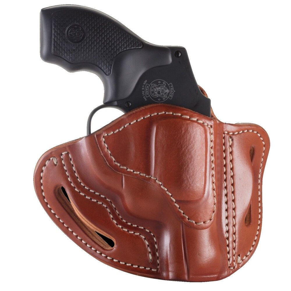 1791 Gunleather RVH1CBRR RVH1 Ruger LCR/S&amp;W J-Frame Classic Brown Leather