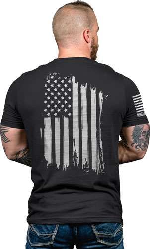 NINE LINE APPAREL AMERICA MEN'S T-SHIRT BLACK 2XL