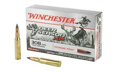 Winchester Ammo X308DS Deer Season XP  308 Win 150 gr Extreme Point 20 Bx/ 10 Cs