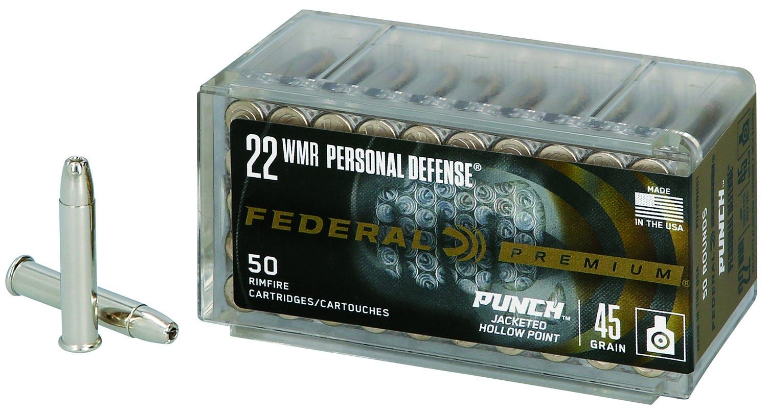 FED PERSONAL DEFENSE 22MAG PUNCH 45GR 50/40