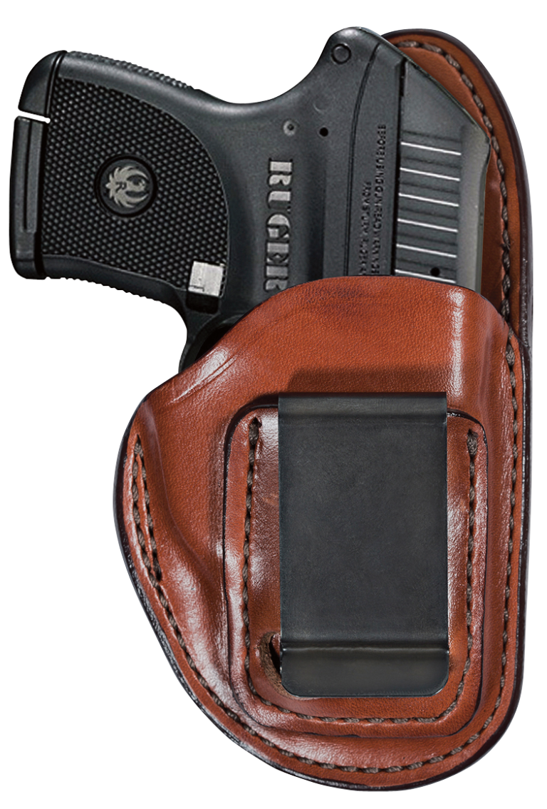 Bianchi 100 Professional Glock 17/22/36 Leather Tan, Left hand holster fits 9mm, .40 auto, S&amp;W 411, 909, 910, 915, 1076, 4006, 4576, 5904, 5906