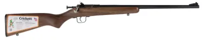 Crickett KSA2338 Crickett  22 Mag 1 16.13" Blued Walnut Right Hand