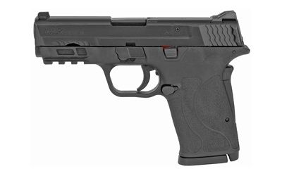 Smith &amp; Wesson 12437 M&amp;P Shield EZ M2.0 9mm Luger 3.68" 8+1  Black Polymer Grip No Thumb Safety 3-Dot Adjustable