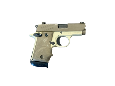 *USED* Sig Sauer P238 .380ACP Pistol, w/2 Mags, Holster, Original Case, FDE