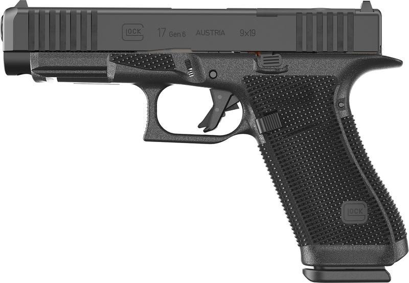 Glock 17 Gen 6 MOS 9mm 4.49" Barrel 17-Rounds, 764503068232, P61750203