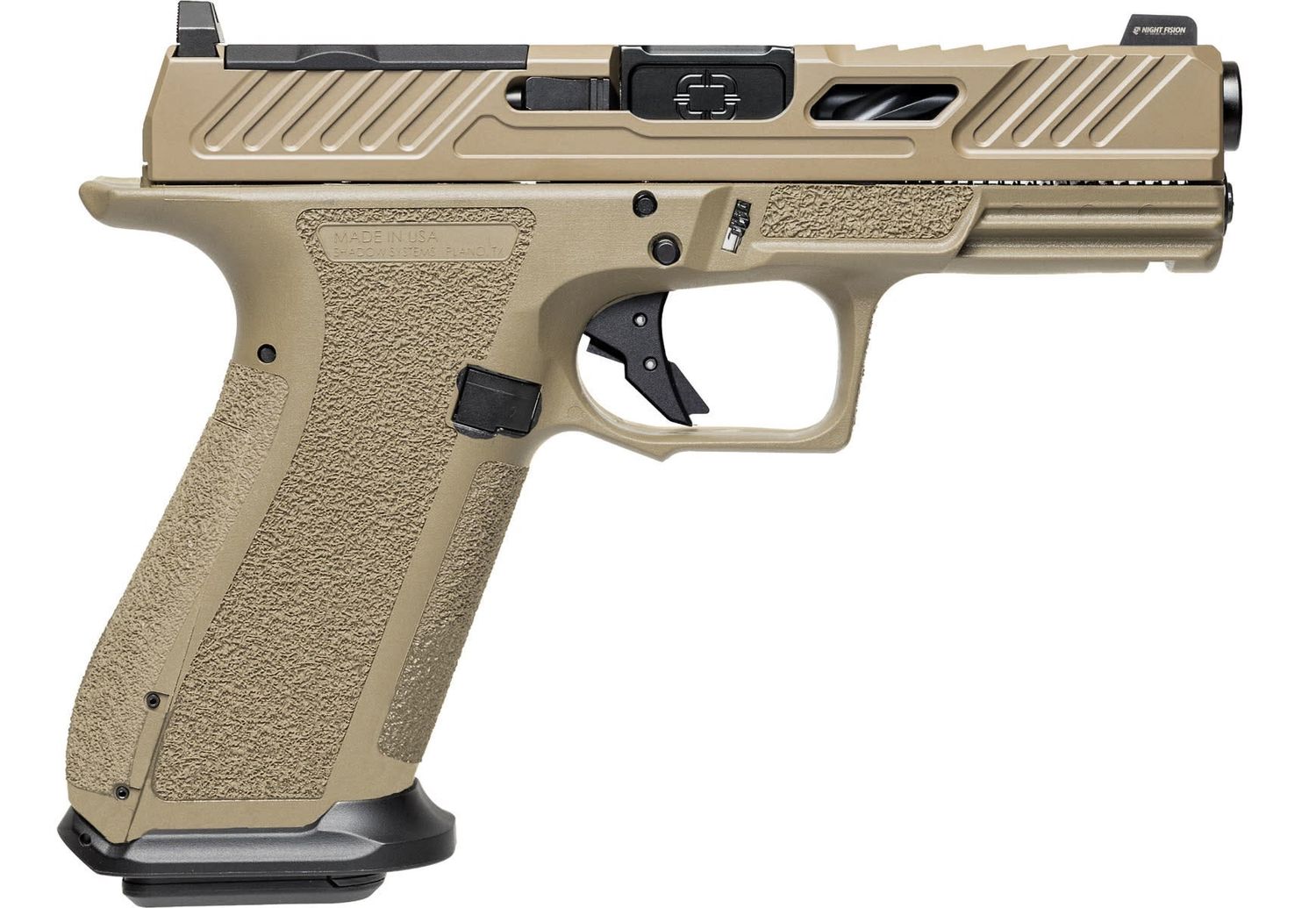 Shadow Systems XR920 Elite Optic Ready FDE 9mm 4" Barrel 17-Rounds 2-Magazines, 810013433029, SS-3024