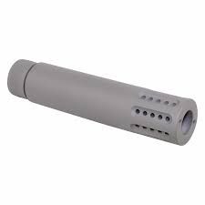 AR .308 Cal Slip Over Barrel Shroud With Multi Port Muzzle Brake (Flat Dark Earth)