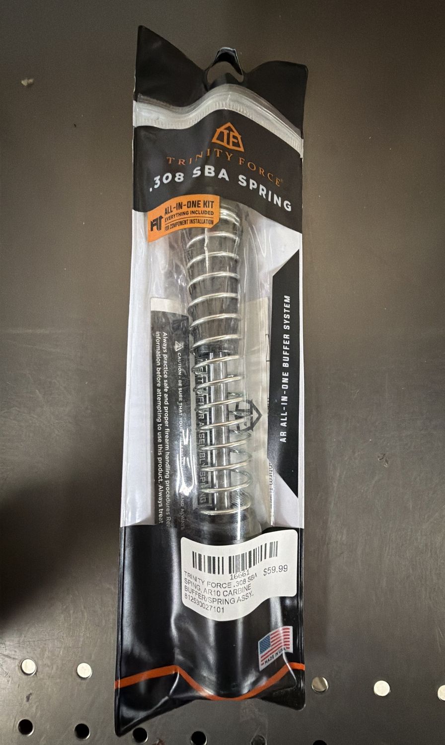 TRINITY FORCE .308 SBA SPING, AR10 CARBINE BUFFER/SPRING ASSY., 812530027101